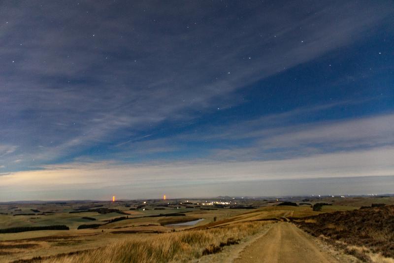 20 Seconds And Moonlight Hawick Camera Club